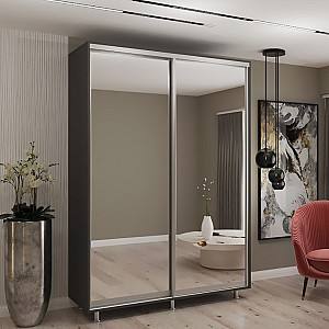 Dulap-cupe My-Style 1.2 x H2.4 m Oglinda Antracit