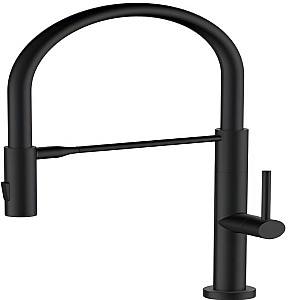 Кран для кухни SanDonna SILVIA Total Black