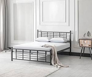 Кровать Evger K-01 160x200cm Grey