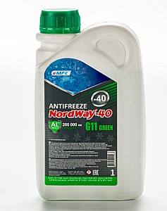 Антифриз MFC NordWay G11- 40 1 Green