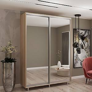 Dulap-cupe My-Style 1.1 x H2.4 m Oglinda Stejar Sonoma