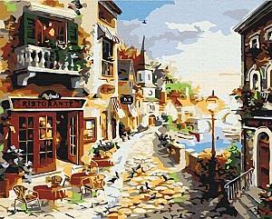 Tablou pe numere BrushMe Stradă de poveste (BS7233)