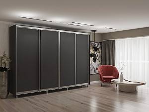 Шкаф-купе My-Style 3.2 x H2.4 м ДСП Антрацит