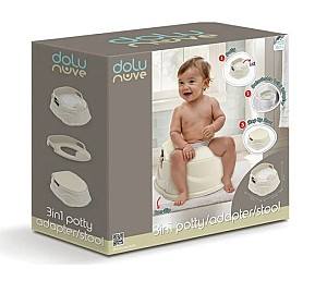 Горшок для детей Dolu 7182 Beige 3in1