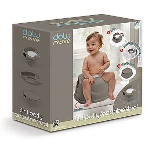 Горшок для детей Dolu 7184 Grey 3in1