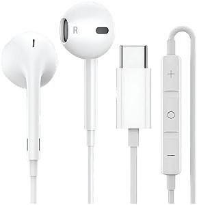 Casti Apple EarPods USB-C White