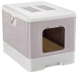 Закрытый туалет для кошек Ferplast Sahara Lilac (F21834)