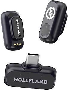 Microfon Hollyland LARK A1 Mini Duo USB-C Black