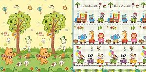 Коврик для детей 4Play Животные/Поезд 35815