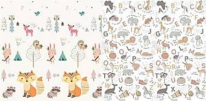 Коврик для детей 4Play Животные/Алфавит 35709