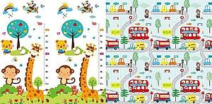 Коврик для детей 4Play Жираф/Дорога 35730