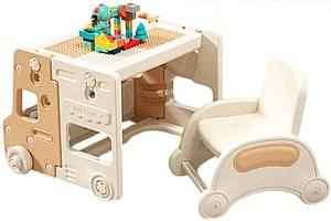 Masă de scris pentru copii RT 60071 Bej