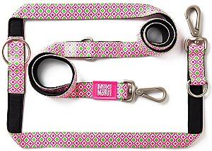 Шлейка для собак Max & Molly Multi-Functional Retro Pink L