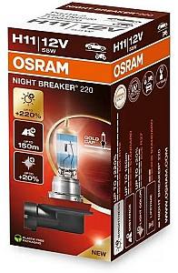 Автомобильная лампа Osram 64211 NB220 +220% 55W 12V PGJ19-2 H11