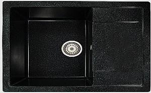 Кухонная мойка ELEFANT Standart E-735-4 Black