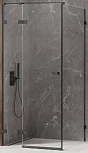 Душевая кабина New Trendy Avexa Black Rectangular L 100x80x200 Hinged EXK-1586