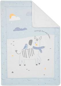 Plapuma Kikka Boo Sherpa Stripy Friends Blue