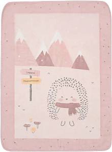 Plapuma Kikka Boo Hedge-hugs Pink 80x110 cm