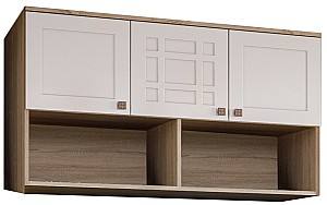 Полка на стену KMK Шарм 0722.6 дуб сонома/белый глянец