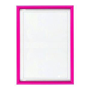 Rama pentru documente VLM pentru foto A4, roz, 213005