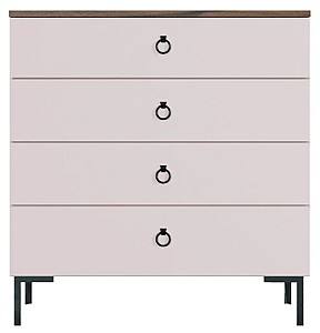 Комод Yasen Симпл KOM4S Кашемир / Вяз Либерти Светлый