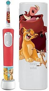 Электрическая зубная щетка BRAUN Kids D103.413.2KX Lion King