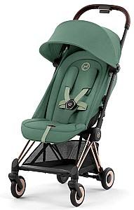 Carucior de plimbare Cybex Coya Rosegold Leaf Green