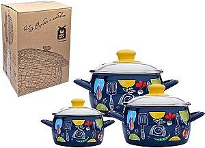 Набор посуды Metalac Appetit 3шт