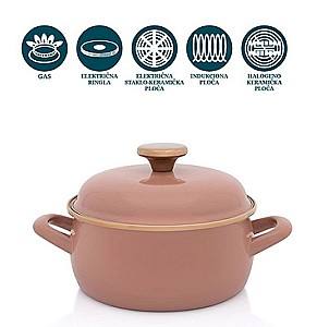 Кастрюля Metalac Mocha Mousse 2.5 л