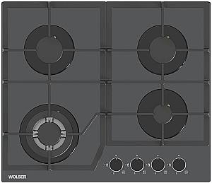 Варочная панель газовая Wolser WL-6400 GBN Q Gray