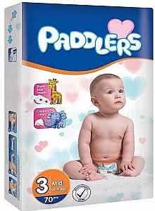 Pampers Paddlers Jumbo №3 Midi 4-9kg (70pcs)