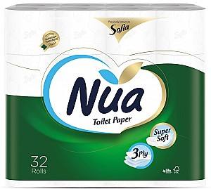 Туалетная бумага NUA 32рулона 3слоя 18.2m/500967/501390