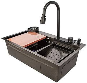 Кухонная мойка Art Flame SHERI 6845 BLACK