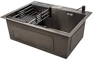 Кухонная мойка ArtFlame HLOIA HM 6045 Black