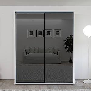 Шкаф-купе Bayro Parma Graphite Белый 1800