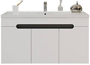 Dulap sub lavoar Bayro Etna Duo Argo 1000 Alb