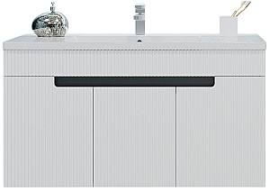 Dulap sub lavoar Bayro Positano Duo Argo 1000 Alb (123972)