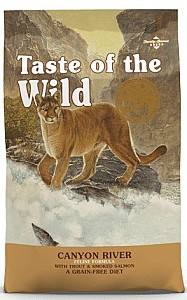 Hrana uscata pentru pisici Taste of the Wild CAT CANYON RIVER FELIN Trout & Salmon 2 kg