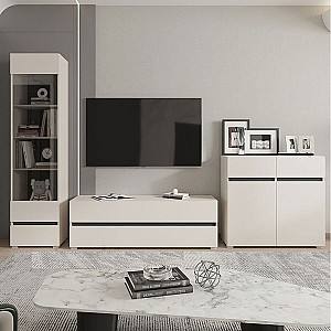 Стенка Yasen Лондон 3 м Кашемир (Бежевый) / Антрацит