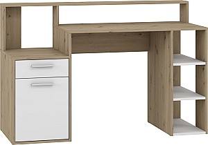 Masa de birou Yasen Jessy Stejar Artisan / Nimfea Alb