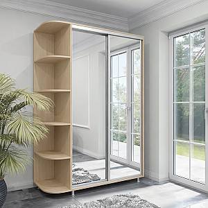 Шкаф-купе Arta Mobilei Armadio J1800 Дуб Феррара + Угловая Полка