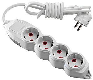 Prelungitor MONO Electric 3m cu 4 prize impamantare Orion (0280033)