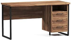 Письменный стол ML Mobila Лофт ОП 172 (1400) Черный / Дуб Бароко Ристрето