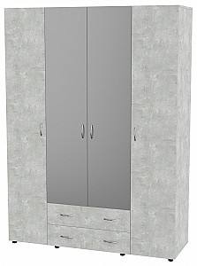 Шкаф KompaniT 7 Ателье Светлый (Серый)