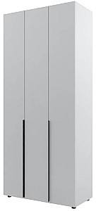 Шкаф ML Mobila Лира 105 3Д Светло Серый