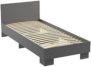 Детская кровать ML Mobila Тина 90 Серый Графит