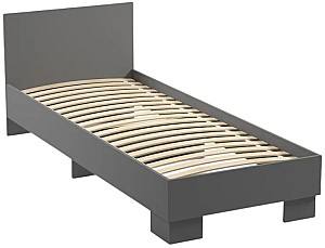 Детская кровать ML Mobila Тина 80 Серый Графит