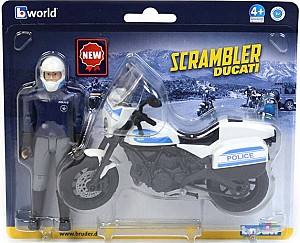 Игрушечный мотоцикл Bruder Ducati Scrambler (62731)