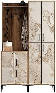 Прихожая Trendy Berlin BA Орех (Коричневый)/Белый мрамор