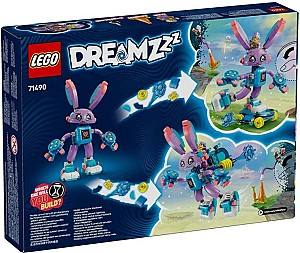 Constructor LEGO Dreamzzz: Izzie and Bunchurro the Gaming Bunny (71490)